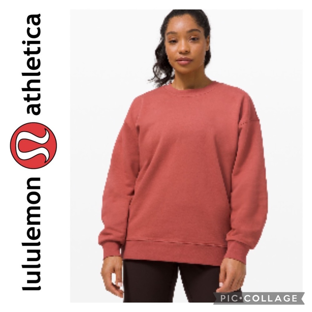 Lululemon Perfectly Overaized Crew Sweatshirt {Pink Savannah} 6